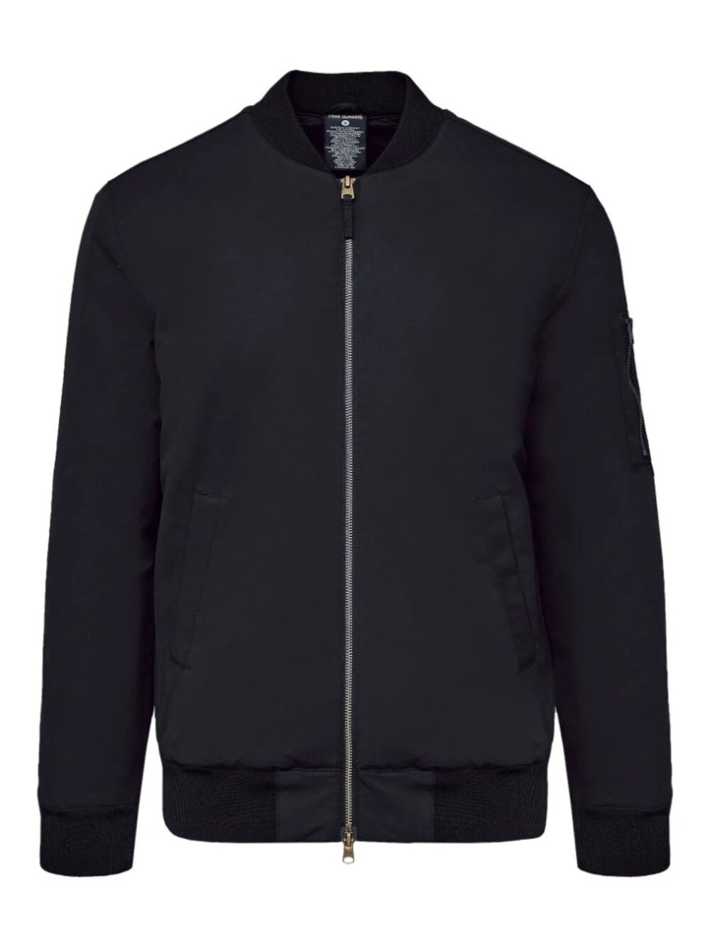 🖤 NWOT True Classic Men's Water Resistant Bomber Jacket ✈️ Size Large